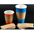 Brown Color Sleeve for Hot Coffee Cup Heat Resistent